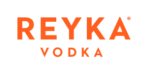 Reyka Vodka Lockup Orange sRGB
